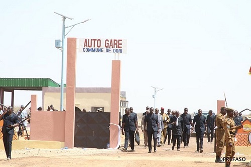 Dori : Le président du Faso inaugure la gare routière et le CHR rénové 